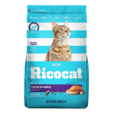 Ricocat Festival de sabores +1 gatos 9kg